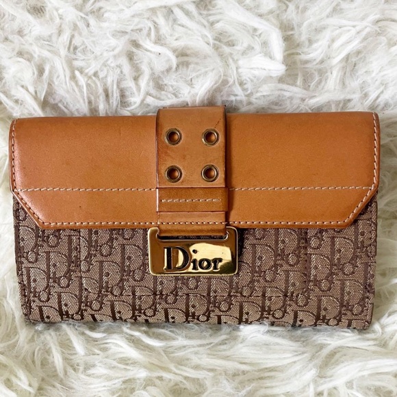 Christian DIior Trotter Brown wallet - Picture 1 of 11